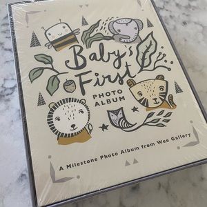 NWT Wee Gallery Baby’s First Photo Album